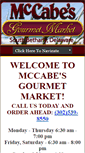 Mobile Screenshot of mccabesgourmet.com